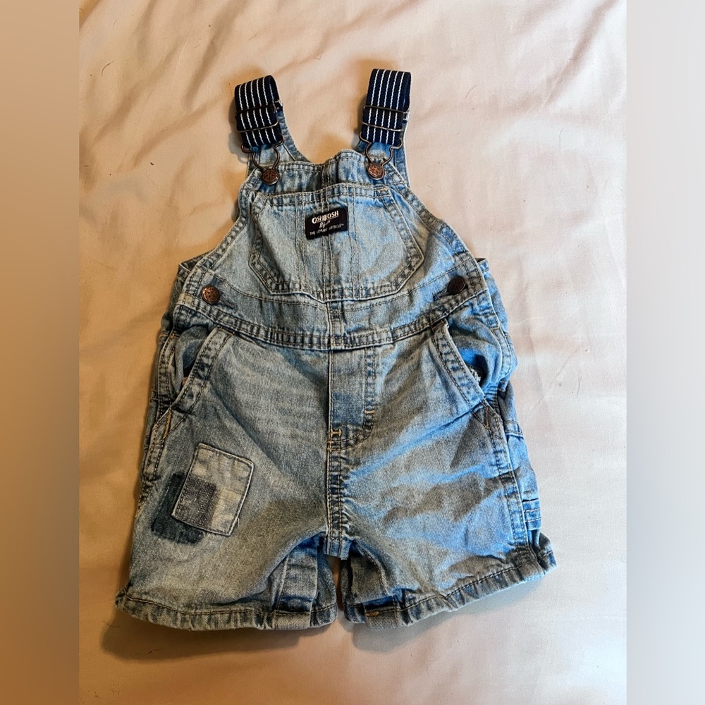 OshKosh B'gosh Light Blue Denim Overalls